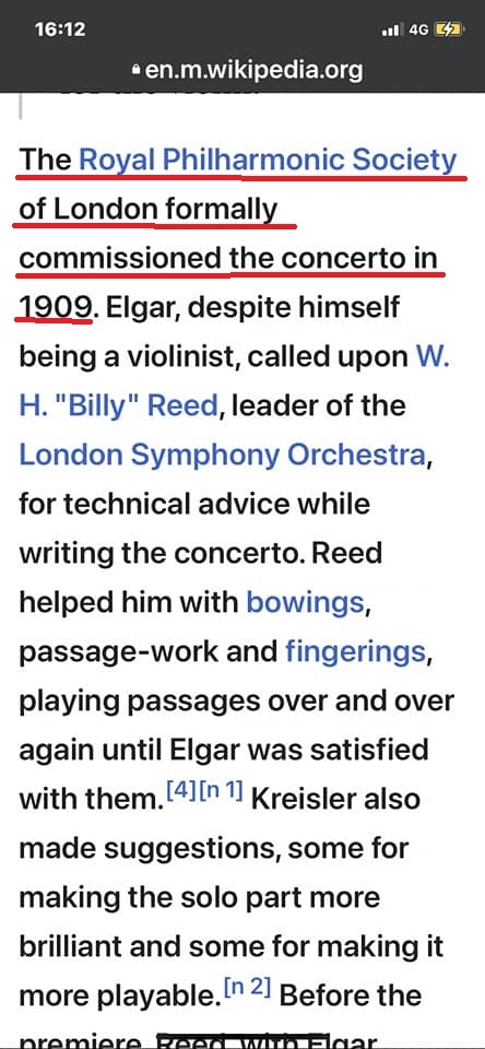 「英国音楽大全」エルガーの項　正誤表